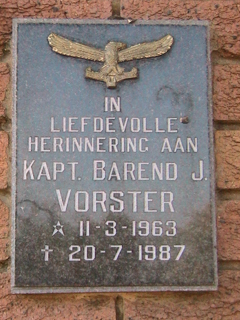 Photo from /search/photos/South Africa/Gauteng/THABA TSHWANE (NEW) MILITARY CEMETERY/vorster_bj.JPG